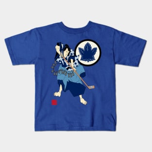 Maple Leaf Samurai Kids T-Shirt